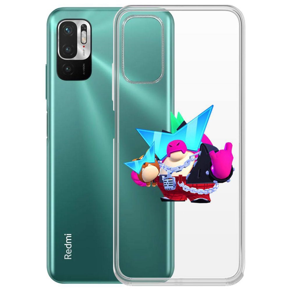 Чехол-накладка Brawl Stars-Плохиш Базз для Xiaomi Redmi Note 10T/ Poco M3 Pro, Прозрачный
Чехол-накладка Brawl Stars-Плохиш Базз для Xiaomi Redmi Note 10T/ Poco M3 Pro, Прозрачный