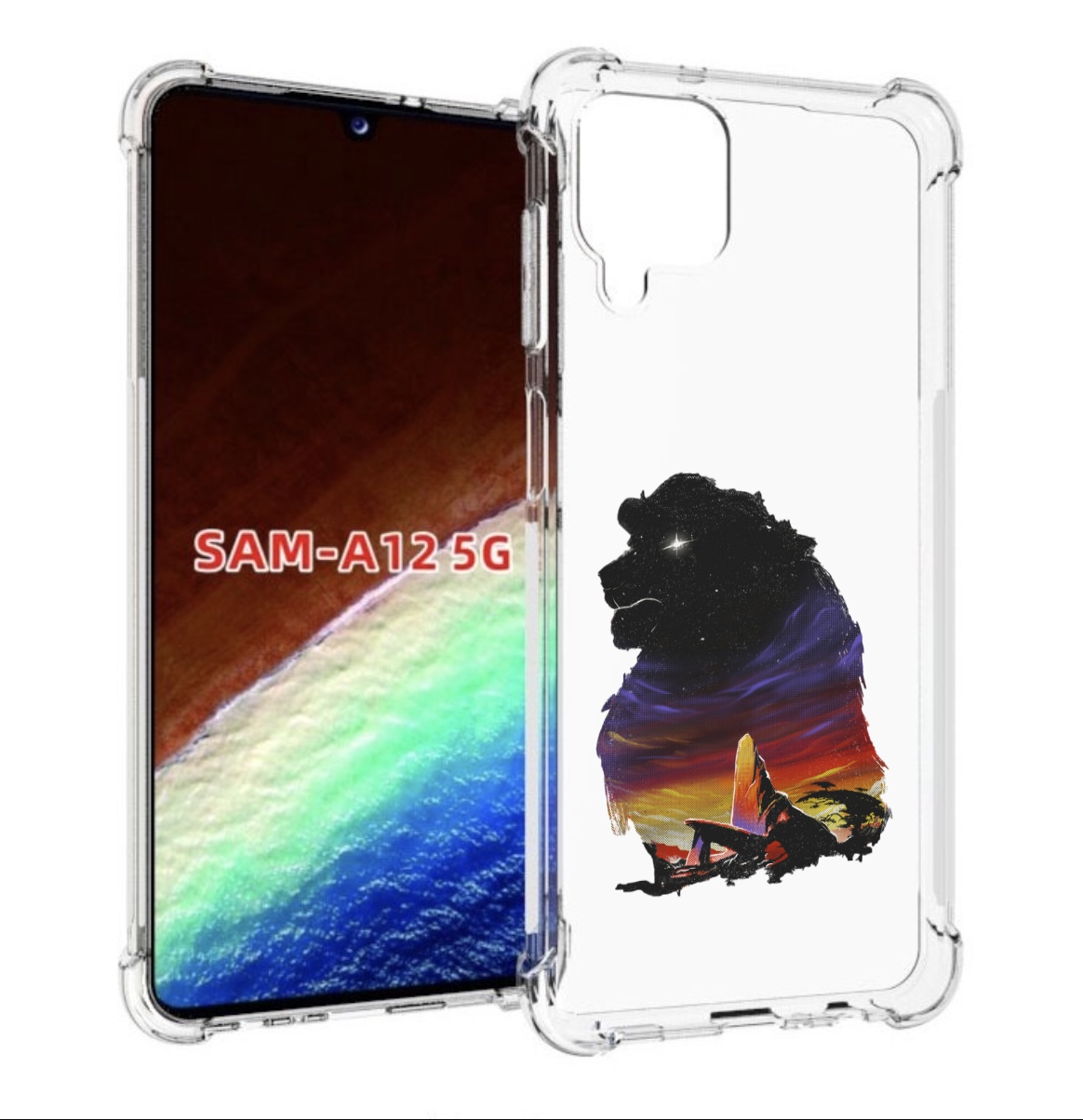 Чехол MyPads Муфаса для Samsung Galaxy A12 (SM-A125F) 2020/21/A12 Nacho SM-A127F, Прозрачный, Tocco
Чехол MyPads Муфаса для Samsung Galaxy A12 (SM-A125F) 2020/21/A12 Nacho SM-A127F, Прозрачный, Tocco