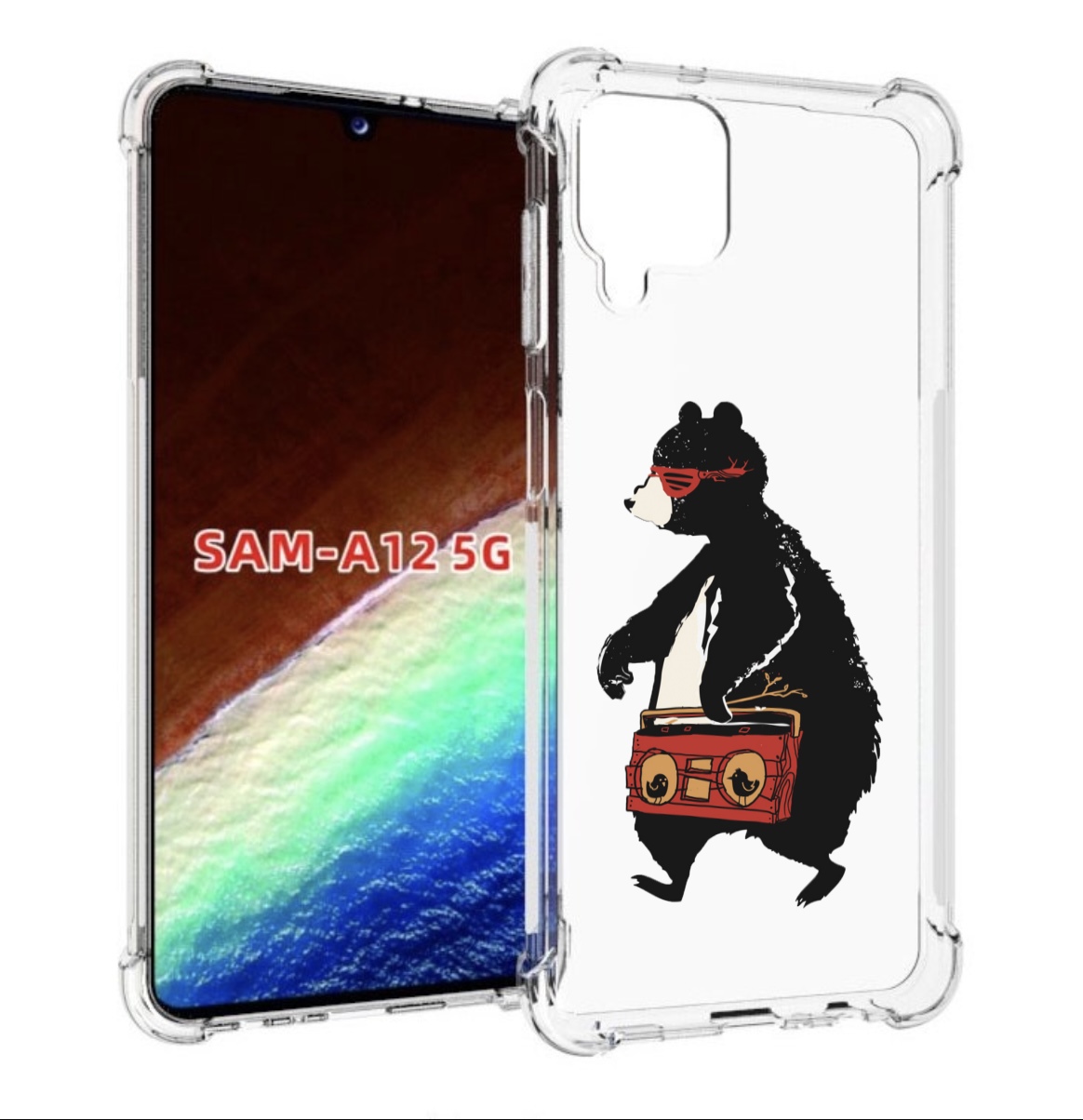 Чехол MyPads Музыкальный медведь для Samsung Galaxy A12 (SM-A125F) 2020/21, Прозрачный, Tocco
Чехол MyPads Музыкальный медведь для Samsung Galaxy A12 (SM-A125F) 2020/21, Прозрачный, Tocco