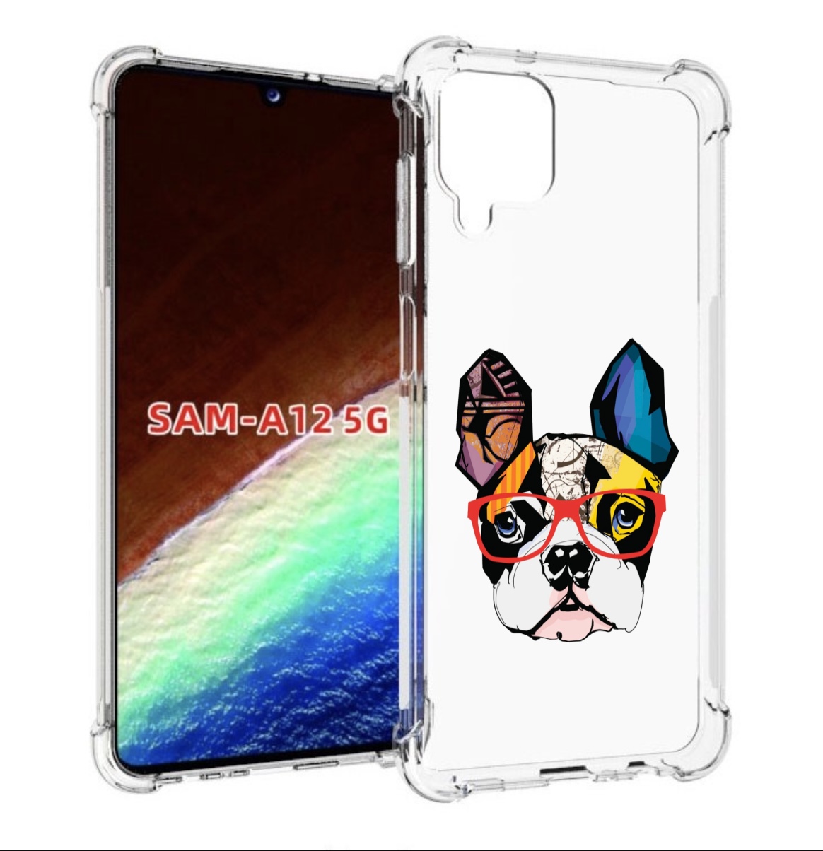 Чехол MyPads Мопс-в-очках для Samsung Galaxy A12 (SM-A125F) 2020/21/A12 Nacho SM-A127F, Прозрачный, Tocco
Чехол MyPads Мопс-в-очках для Samsung Galaxy A12 (SM-A125F) 2020/21/A12 Nacho SM-A127F, Прозрачный, Tocco
