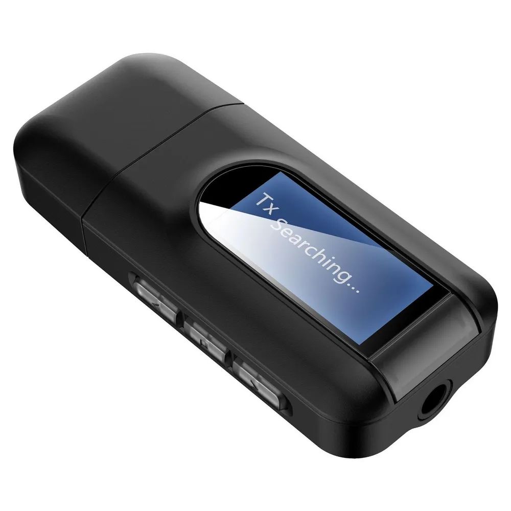 Адаптер Bluetooth 5.0 MX-T11, LCD-экран, AUX аудио для телевизора, беспроводных наушников, Черный
Адаптер Bluetooth 5.0 MX-T11, LCD-экран, AUX аудио для телевизора, беспроводных наушников, Черный