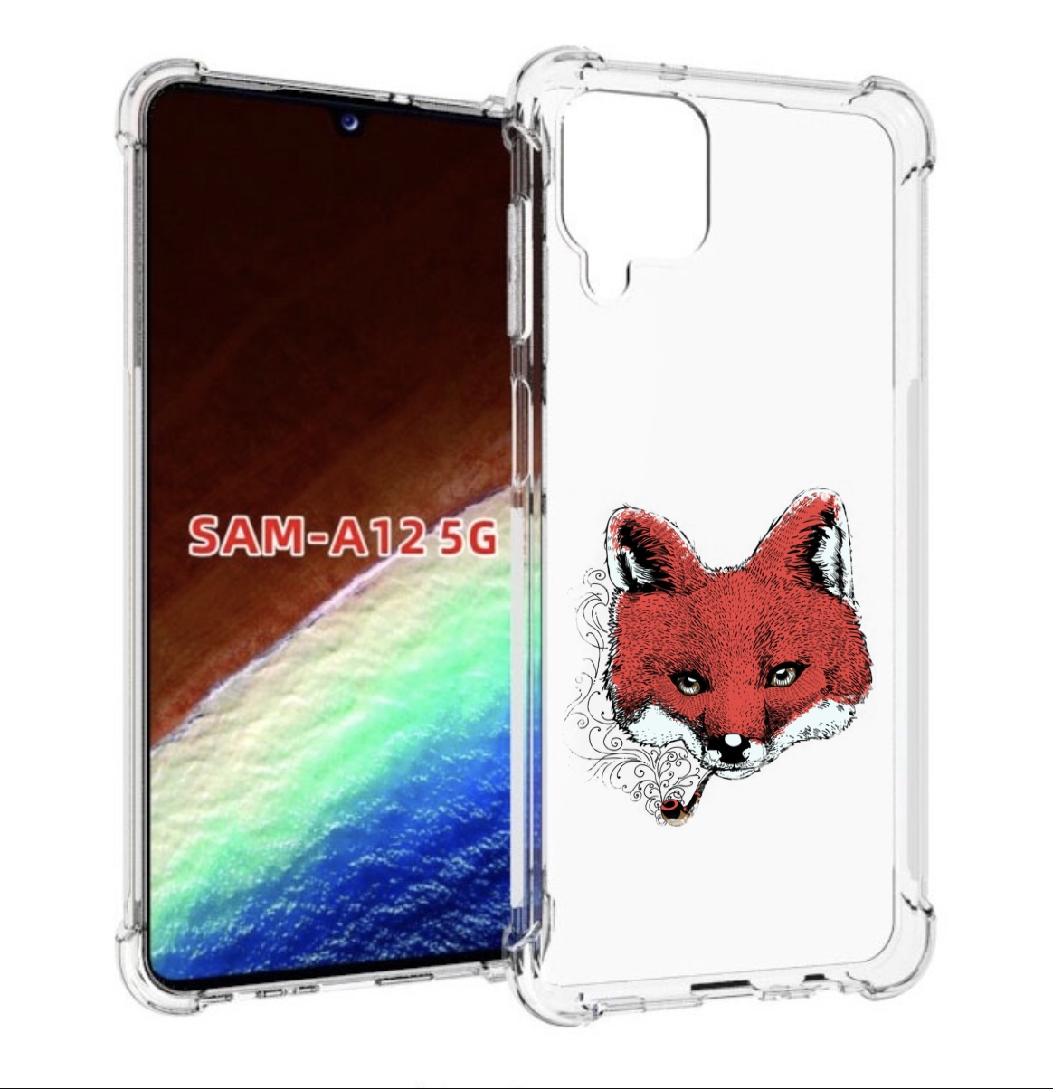 Чехол MyPads Лис с трубкой для Samsung Galaxy A12 (SM-A125F) 2020/21/A12 Nacho SM-A127F, Прозрачный, Tocco
Чехол MyPads Лис с трубкой для Samsung Galaxy A12 (SM-A125F) 2020/21/A12 Nacho SM-A127F, Прозрачный, Tocco