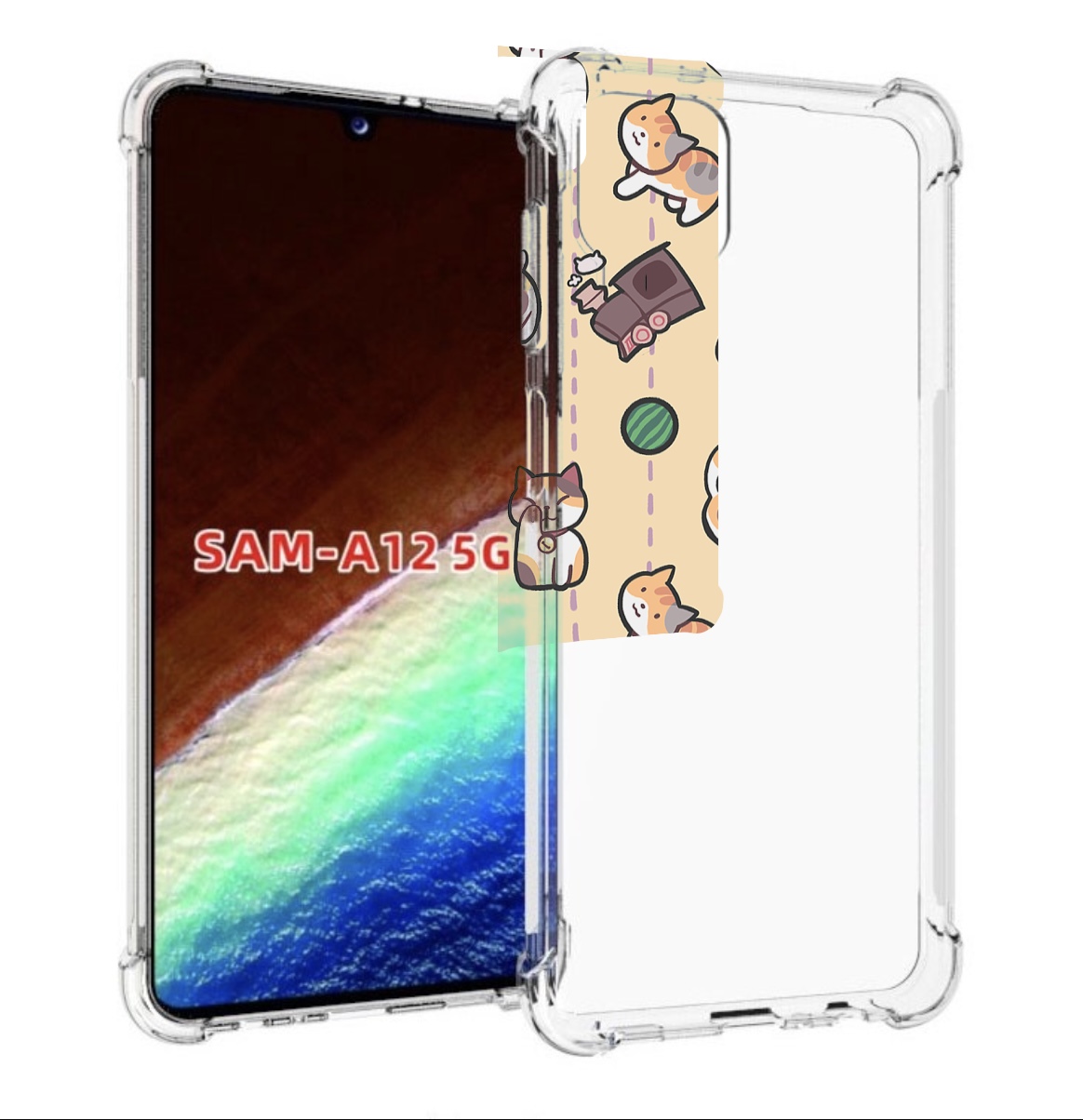 Чехол MyPads Котики-клубочки для Samsung Galaxy A12 (SM-A125F) 2020/21/A12 Nacho SM-A127F, Прозрачный, Tocco
Чехол MyPads Котики-клубочки для Samsung Galaxy A12 (SM-A125F) 2020/21/A12 Nacho SM-A127F, Прозрачный, Tocco