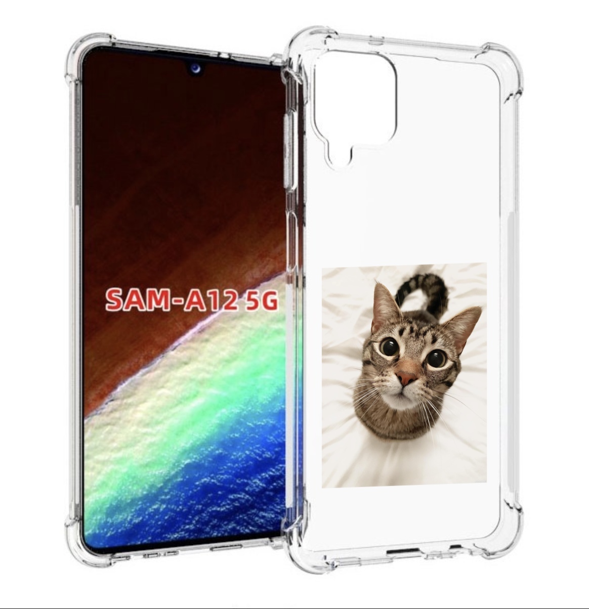 Чехол MyPads Котик для Samsung Galaxy A12 (SM-A125F) 2020/21/A12 Nacho SM-A127F, Прозрачный, Tocco
Чехол MyPads Котик для Samsung Galaxy A12 (SM-A125F) 2020/21/A12 Nacho SM-A127F, Прозрачный, Tocco