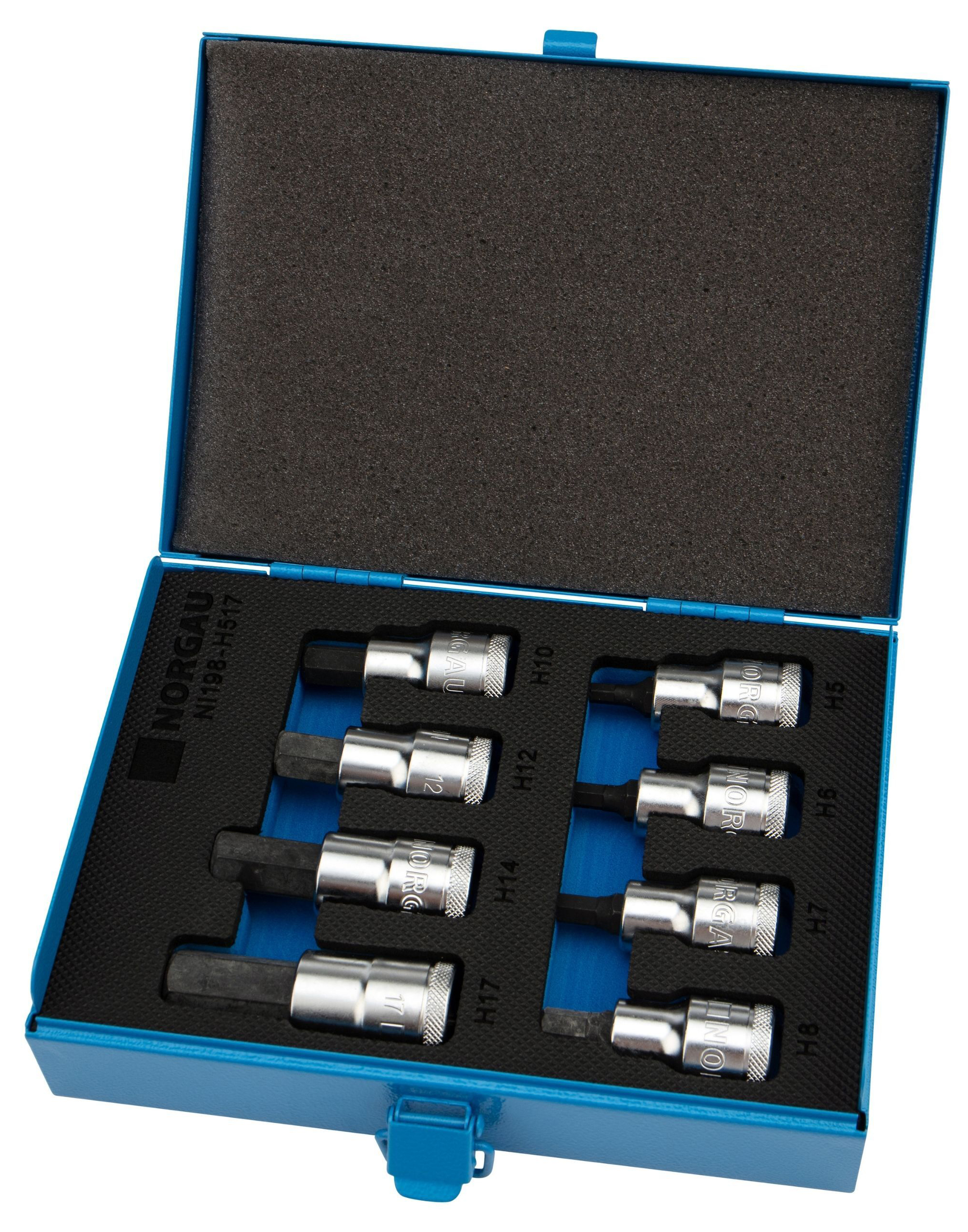 Набор торцевых головок NORGAU Industrial с битами под шлиц Torx, квадрат 1/2, (Т20-Т60),
Набор торцевых головок NORGAU Industrial с битами под шлиц Torx, квадрат 1/2, (Т20-Т60),