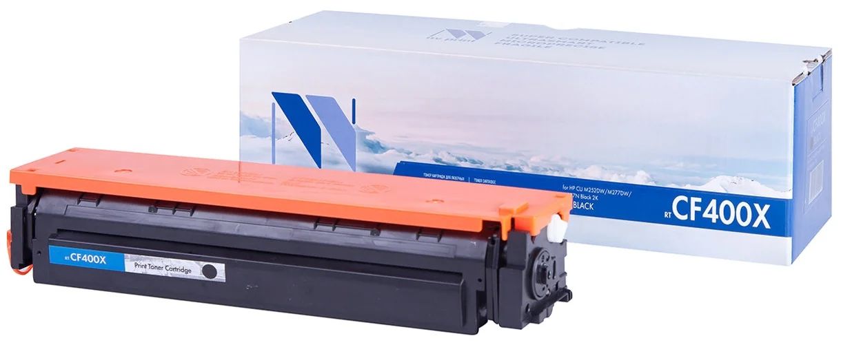 Тонер-картридж для лазерного принтера NV Print 201X (NV-CF400X) черный, совместимый, 201X
Тонер-картридж для лазерного принтера NV Print 201X (NV-CF400X) черный, совместимый, 201X