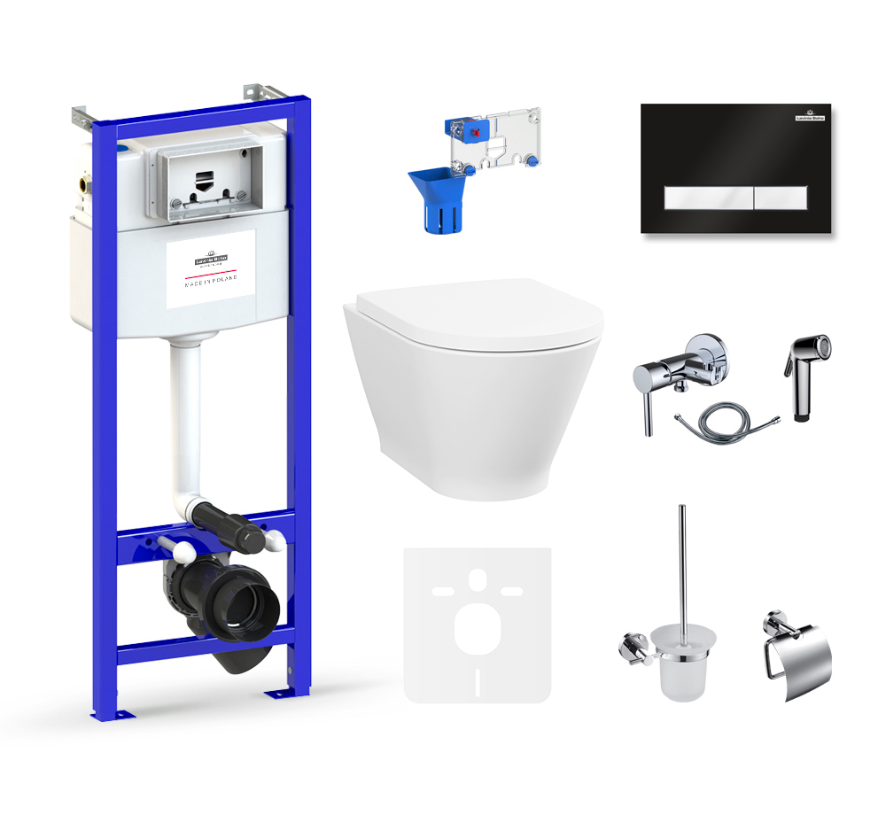 Комплект 10 в 1 Lavinia Boho Elegant Rimless 75110812, премиум с пластиковой клавишей
Комплект 10 в 1 Lavinia Boho Elegant Rimless 75110812, премиум с пластиковой клавишей