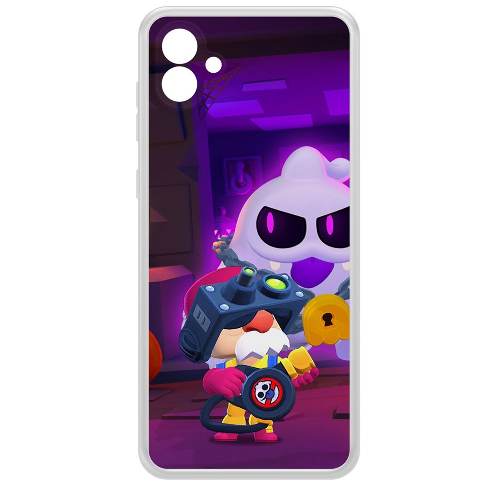 Чехол-накладка Brawl Stars-Охотник за Скуиками Гэйл для Samsung Galaxy A04e (A042), Прозрачный
Чехол-накладка Brawl Stars-Охотник за Скуиками Гэйл для Samsung Galaxy A04e (A042), Прозрачный