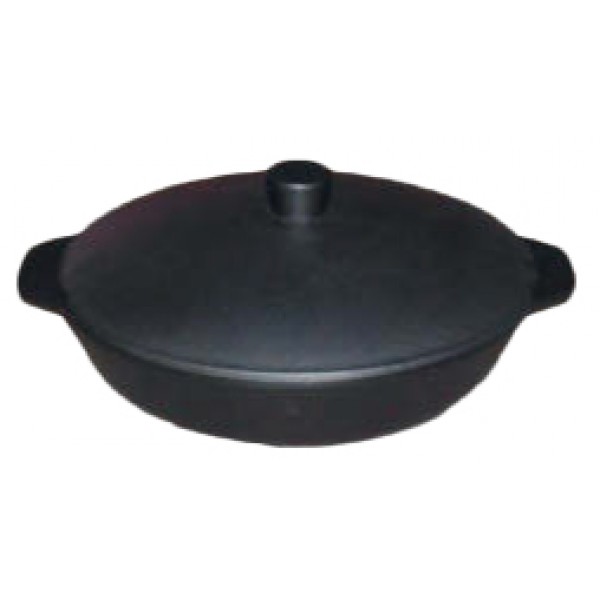 Сковорода чуг.с крышкой 280/60-2, Черный
Сковорода чуг.с крышкой 280/60-2, Черный