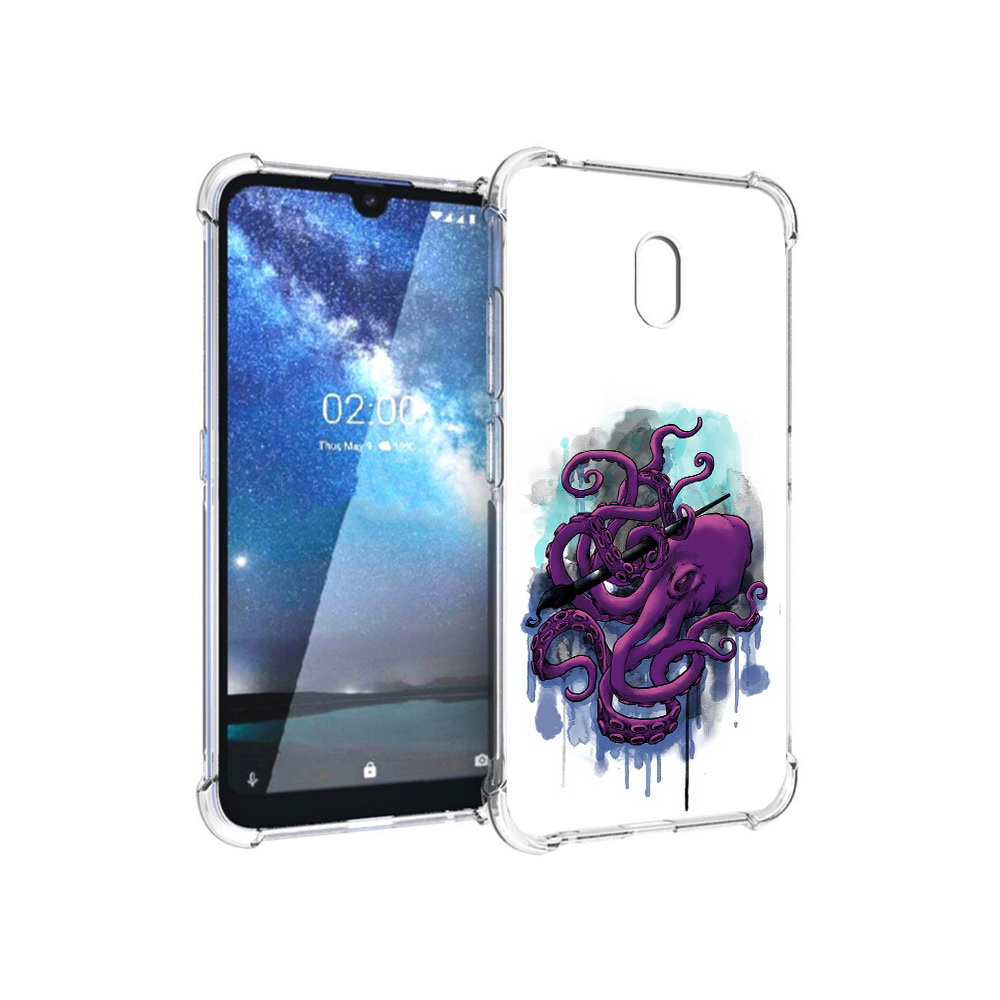 Чехол MyPads Tocco для Nokia 2.2 фиолетовый осьминог (PT134721.103.658), Прозрачный, Tocco
Чехол MyPads Tocco для Nokia 2.2 фиолетовый осьминог (PT134721.103.658), Прозрачный, Tocco