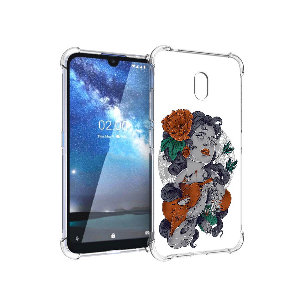Чехол MyPads Tocco для Nokia 2.2 темная девушка с лисой (PT134721.103.639), Прозрачный, Tocco
Чехол MyPads Tocco для Nokia 2.2 темная девушка с лисой (PT134721.103.639), Прозрачный, Tocco