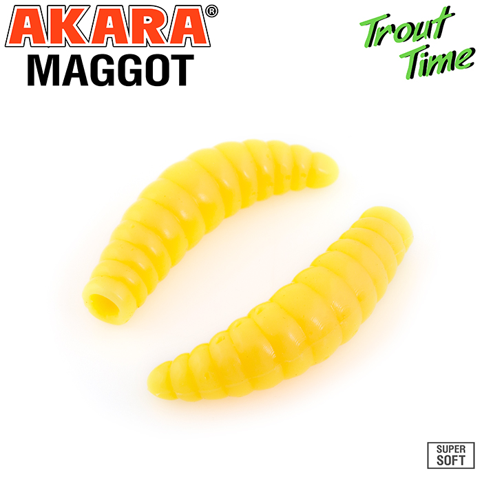Приманка силиконовая (мягкая) AKARA TROUT TIME MAGGOT сыр (MG1/3-446-CH-F12/1,3"/446), Желтый
Приманка силиконовая (мягкая) AKARA TROUT TIME MAGGOT сыр (MG1/3-446-CH-F12/1,3"/446), Желтый