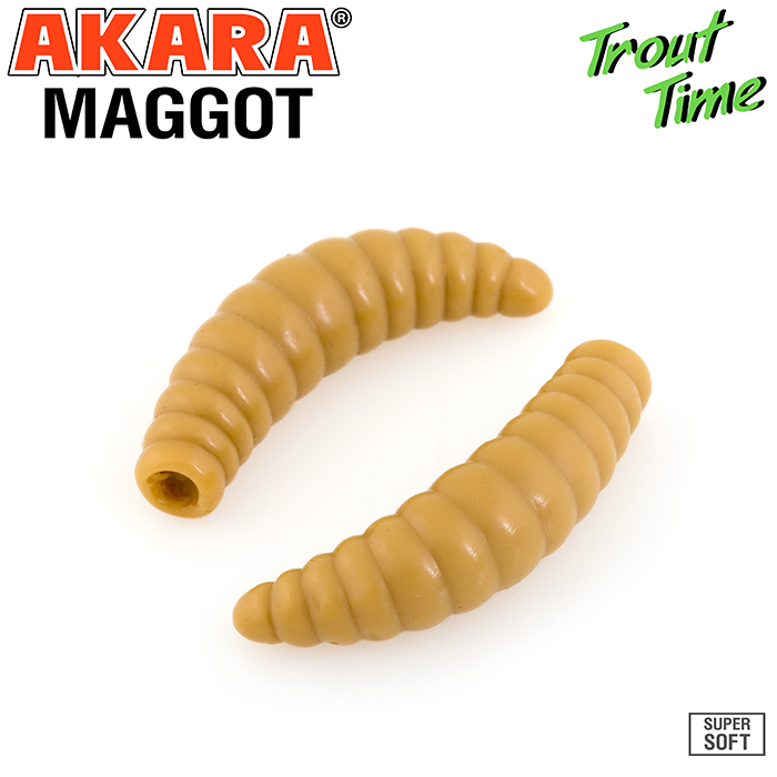 Приманка силиконовая (мягкая) AKARA TROUT TIME MAGGOT сыр (MG1/3-445-CH-F12/1,3"/445), Коричневый
Приманка силиконовая (мягкая) AKARA TROUT TIME MAGGOT сыр (MG1/3-445-CH-F12/1,3"/445), Коричневый