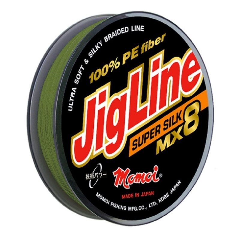 Плетеный шнур для рыбалки Momoi JigLine MX8 Super Silk (0.16 / 13 / 150 / 1 / хаки / - /, Зеленый, JigLine MX8 Super Silk
Плетеный шнур для рыбалки Momoi JigLine MX8 Super Silk (0.16 / 13 / 150 / 1 / хаки / - /, Зеленый, JigLine MX8 Super Silk