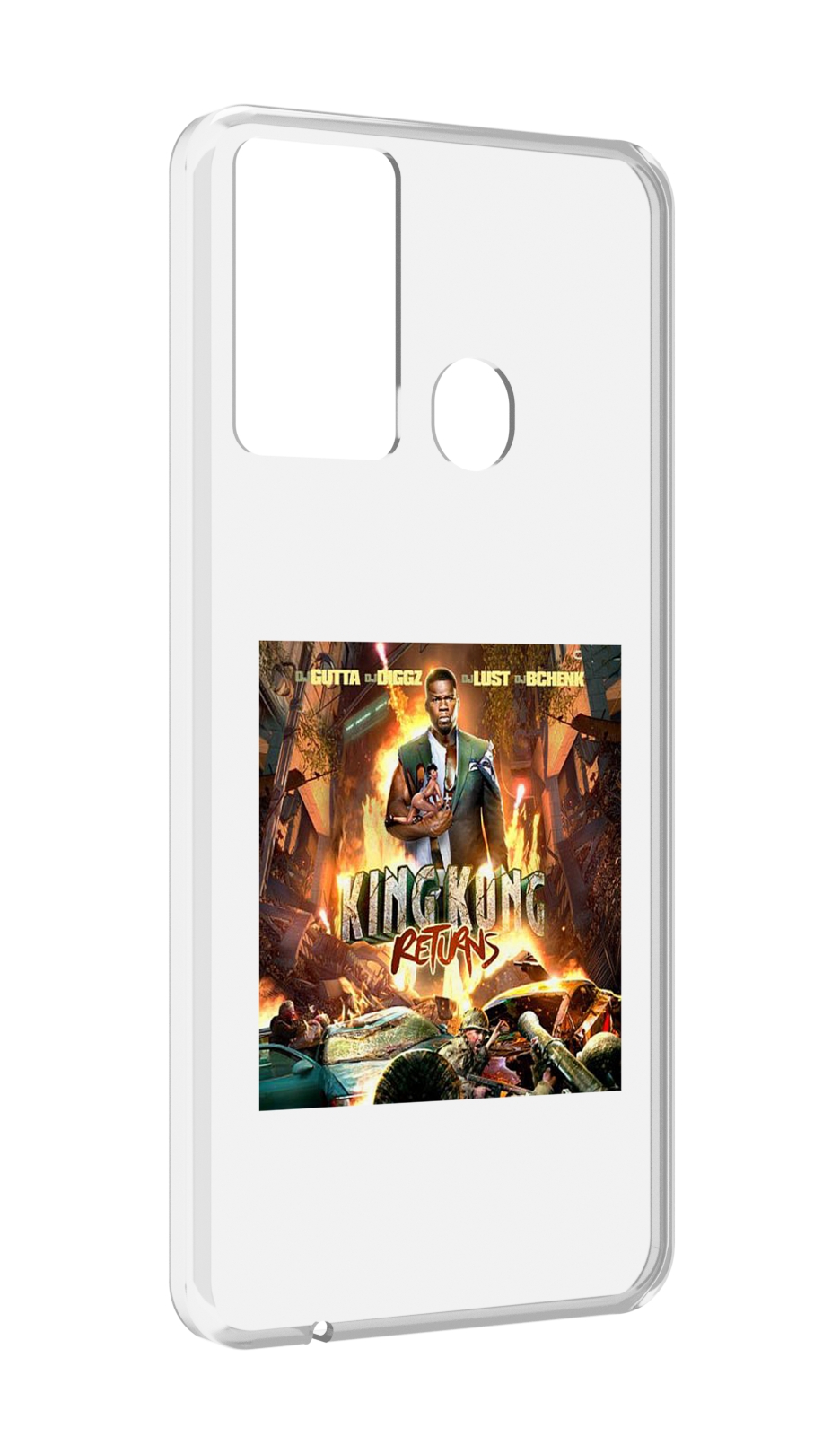 Чехол MyPads 50 Cent - King Kong Returns для Itel P37/Itel Vision 2S, Прозрачный, Tocco
Чехол MyPads 50 Cent - King Kong Returns для Itel P37/Itel Vision 2S, Прозрачный, Tocco