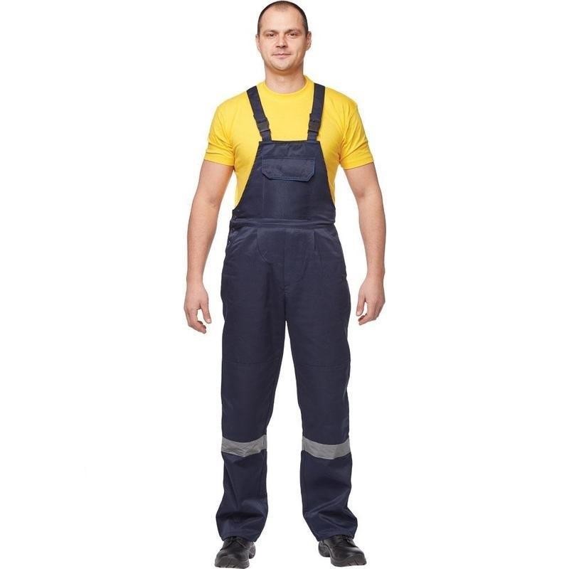 фото Полукомбинезон рабочий nobrand 785216-k синий 44-46, 170-176