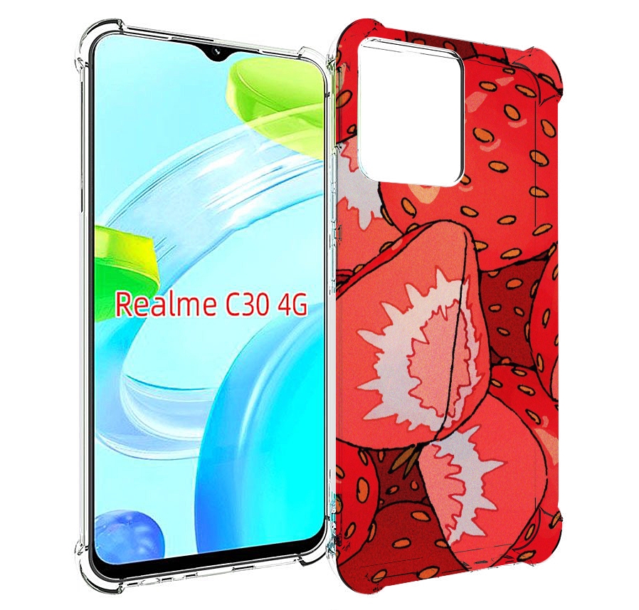 Чехол MyPads рисованная-клубника для Realme C30 4G / Narzo 50i Prime, Прозрачный, Tocco
Чехол MyPads рисованная-клубника для Realme C30 4G / Narzo 50i Prime, Прозрачный, Tocco