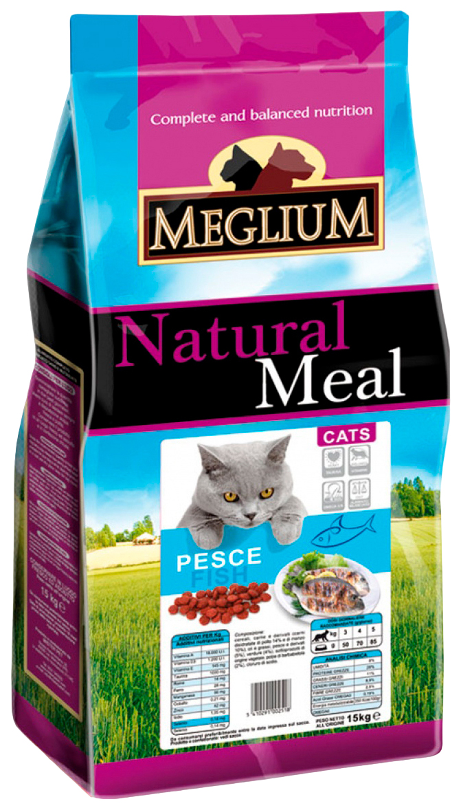 MEGLIUM MEGLIUM ADULT CAT для взрослых кошек с чувствительным пищеварением с рыбой (15 + 1
MEGLIUM MEGLIUM ADULT CAT для взрослых кошек с чувствительным пищеварением с рыбой (15 + 1