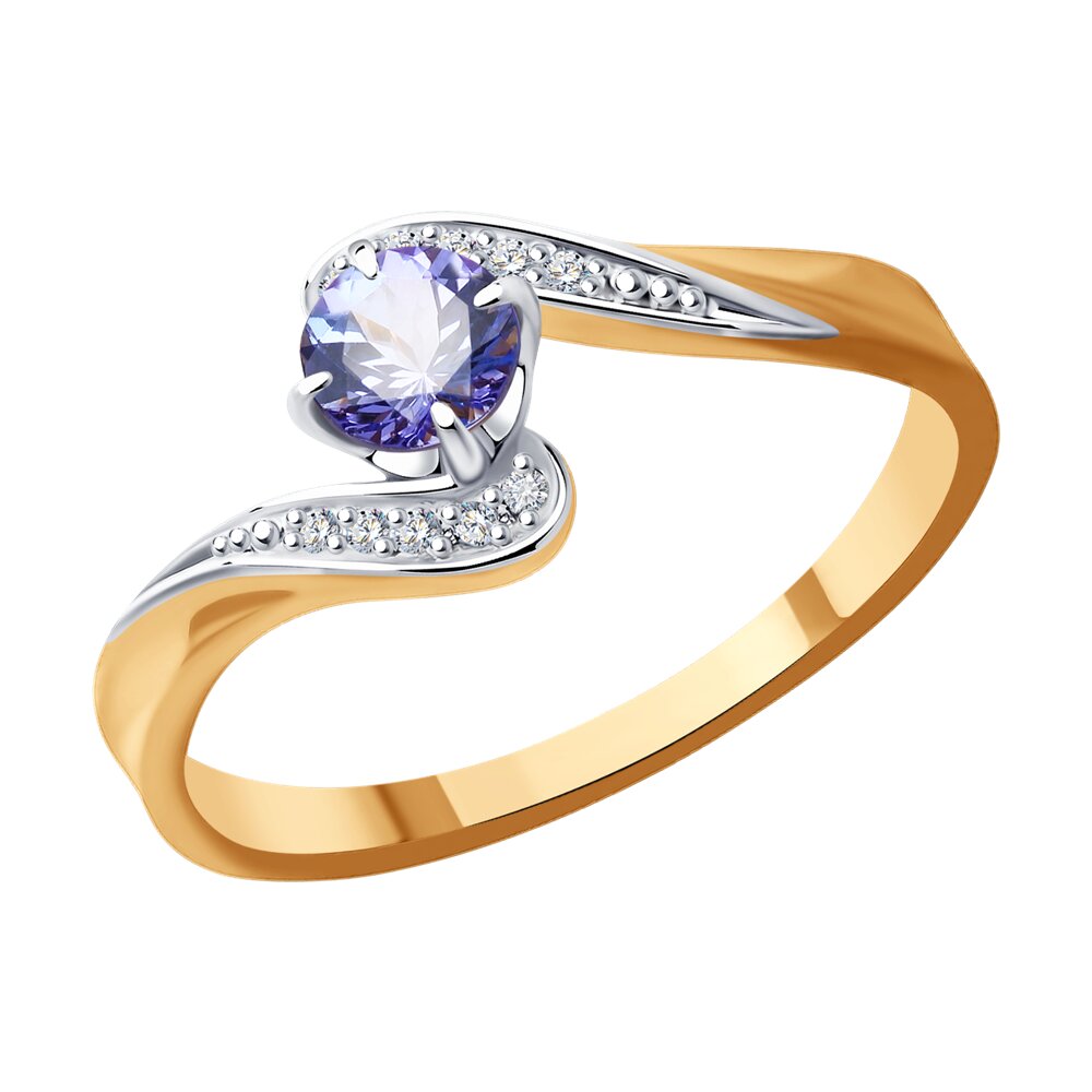 Кольцо из красного золота с бриллиантом/танзанитом р. 18 Diamant 51-210-01808-1, 51-210-01808-1
Кольцо из красного золота с бриллиантом/танзанитом р. 18 Diamant 51-210-01808-1, 51-210-01808-1