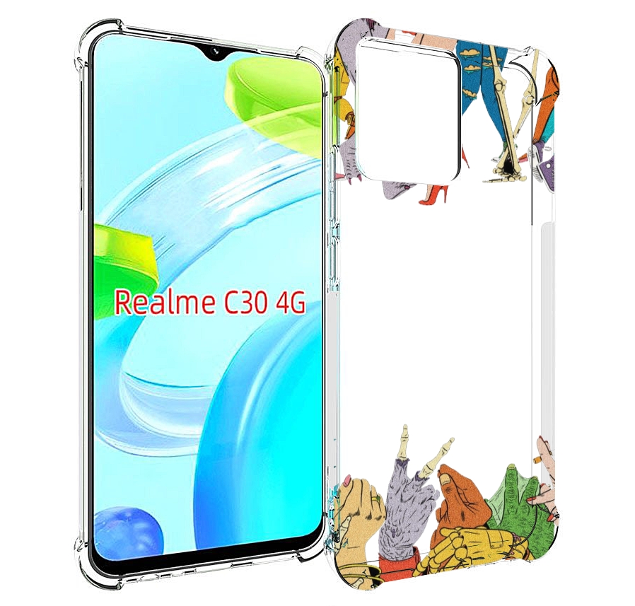 Чехол MyPads разные персонажи пальчики для Realme C30 4G / Narzo 50i Prime, Прозрачный, Tocco
Чехол MyPads разные персонажи пальчики для Realme C30 4G / Narzo 50i Prime, Прозрачный, Tocco