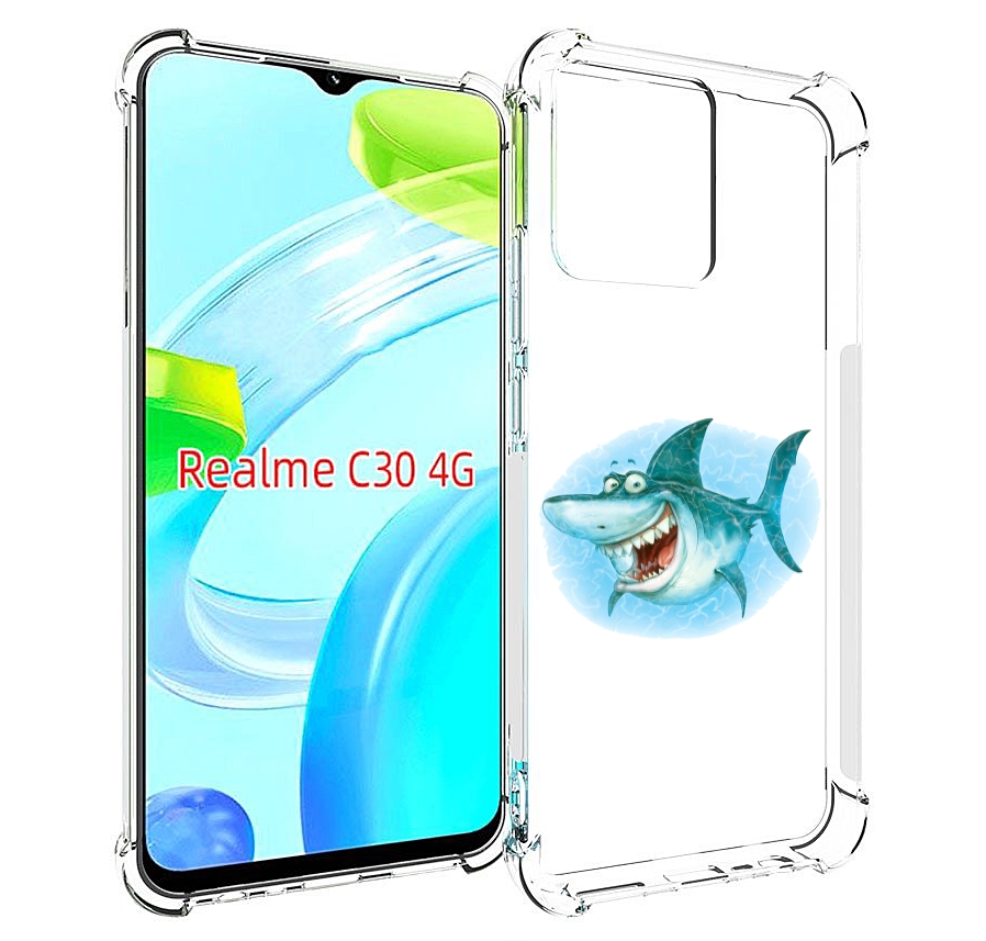 Чехол MyPads веселая акула для Realme C30 4G / Narzo 50i Prime, Прозрачный, Tocco
Чехол MyPads веселая акула для Realme C30 4G / Narzo 50i Prime, Прозрачный, Tocco