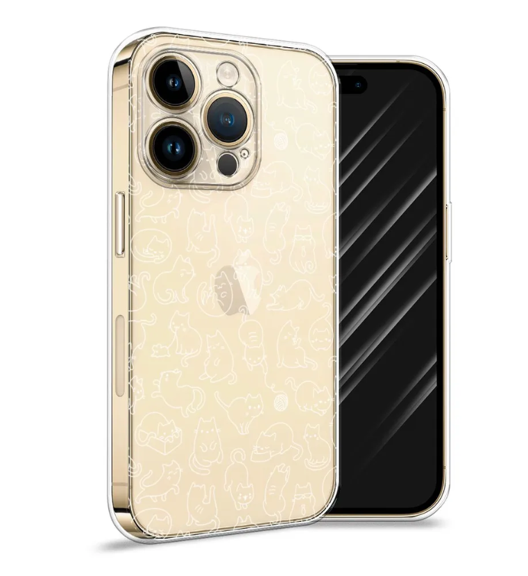 Чехол Awog на Apple iPhone 14 Pro Max / Айфон 14 Про Макс "Шкодливые котики", Прозрачный, 15052-1
Чехол Awog на Apple iPhone 14 Pro Max / Айфон 14 Про Макс "Шкодливые котики", Прозрачный, 15052-1