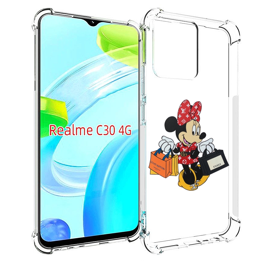 Чехол MyPads модная-девочка-из-микки-мауса женский для Realme C30 4G / Narzo 50i Prime, Прозрачный, Tocco
Чехол MyPads модная-девочка-из-микки-мауса женский для Realme C30 4G / Narzo 50i Prime, Прозрачный, Tocco