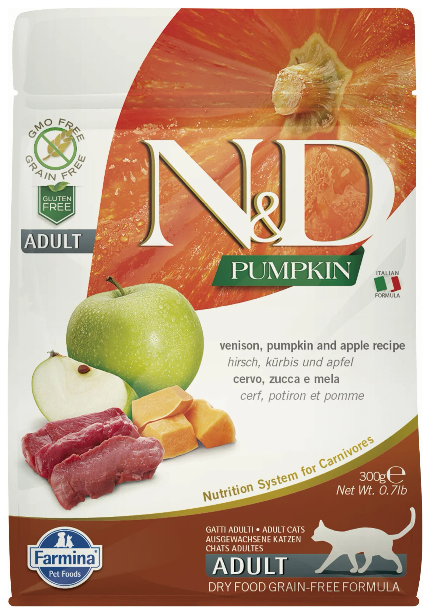 FARMINA FARMINA CAT N&D GRAIN FREE PUMPKIN QUAIL беззерновой для взрослых кошек с перепело
FARMINA FARMINA CAT N&D GRAIN FREE PUMPKIN QUAIL беззерновой для взрослых кошек с перепело