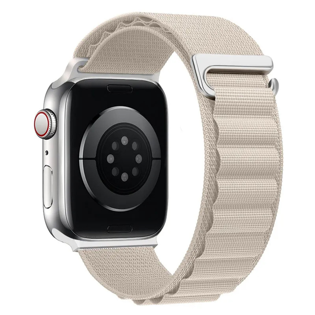 Ремешок нейлоновый, pianel, для Apple Watch Starlight, 42, 44, 45, 49 мм, Бежевый
Ремешок нейлоновый, pianel, для Apple Watch Starlight, 42, 44, 45, 49 мм, Бежевый