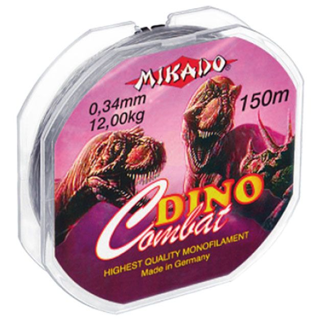 фото Мононитная леска mikado dino combat 150м - 0.28мм - 9.20кг