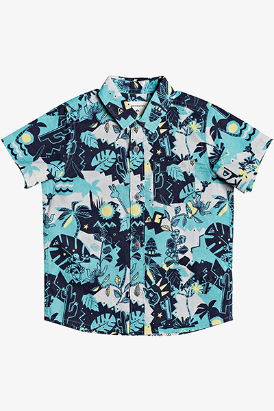 Детская рубашка с коротким рукавом Jungle Weekend Quiksilver цв.мультиколор р.110, EQKWT03175-SZH6
Детская рубашка с коротким рукавом Jungle Weekend Quiksilver цв.мультиколор р.110, EQKWT03175-SZH6