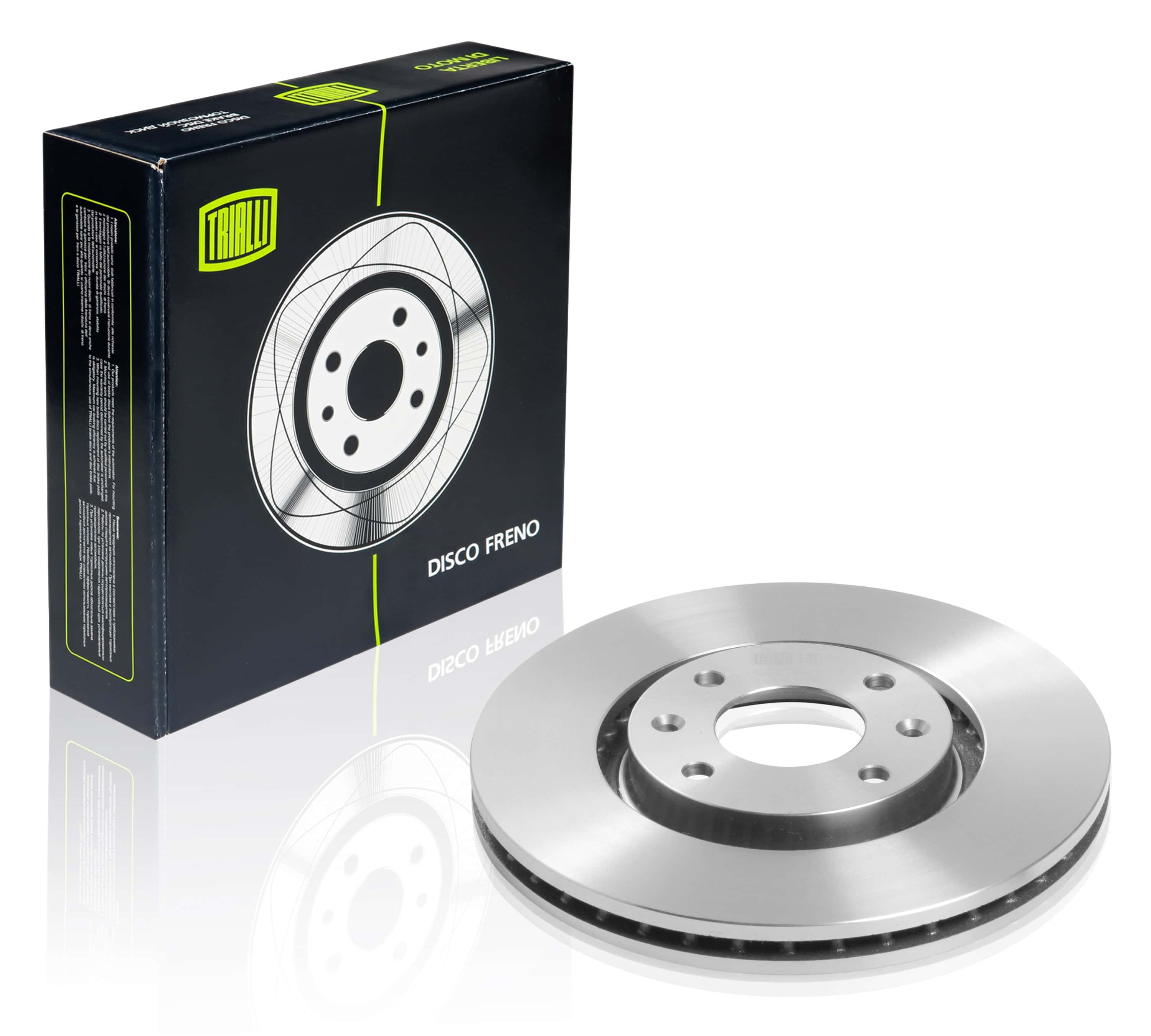 фото Тормозной диск trialli для peugeot 308 2007- d=283 df 200101