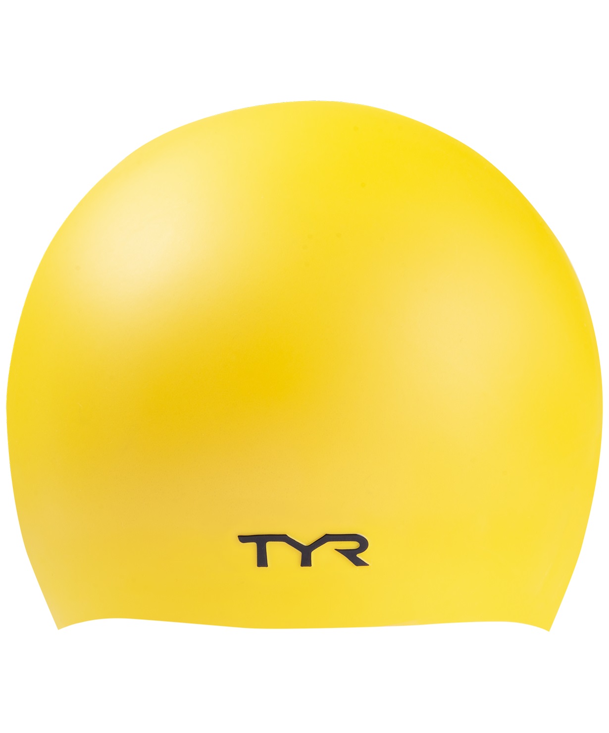 фото Шапочка для плавания tyr wrinkle-free silicone cap желтая