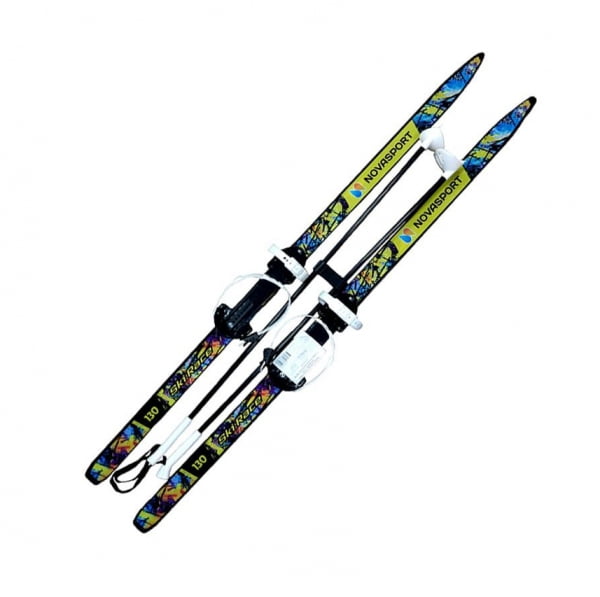 фото Беговые лыжи novasport cosmo 2021, разноцветные, 130 см