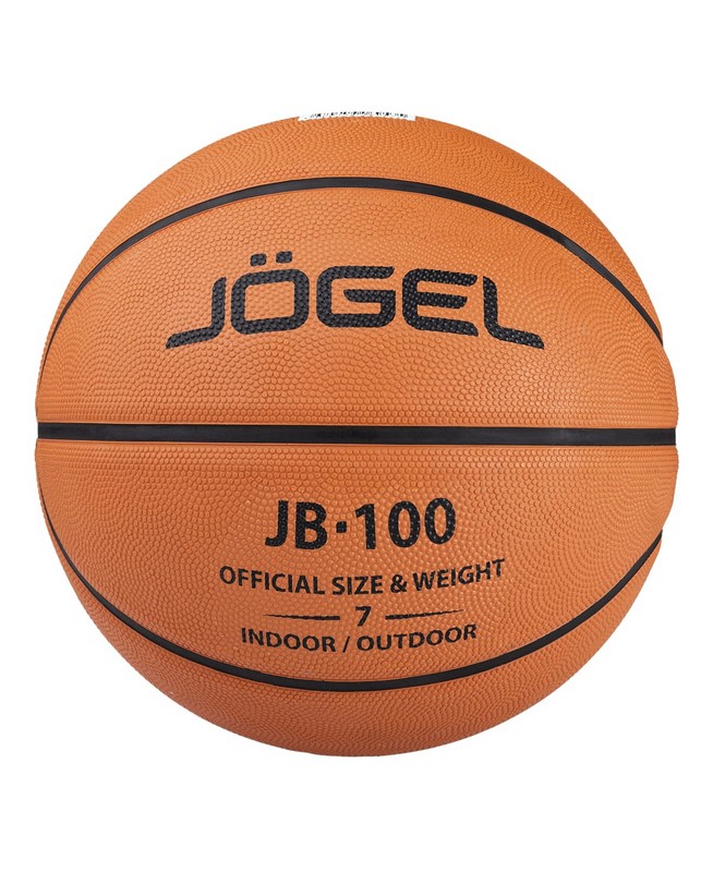 фото Баскетбольный мяч jogel jb-100 №7 orange