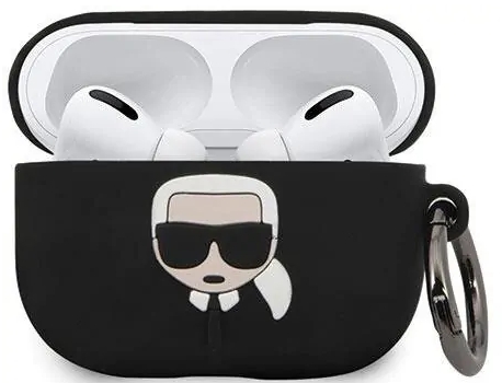фото Чехол karl lagerfeld silicone case (klacapsilglbk) для airpods pro black