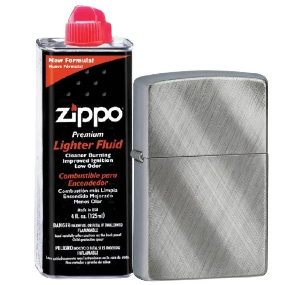 Бензиновая зажигалка ZIPPO 28182 Diagonal Weave + бензин Zippo 125 мл 28182-3141, Серебристый
Бензиновая зажигалка ZIPPO 28182 Diagonal Weave + бензин Zippo 125 мл 28182-3141, Серебристый