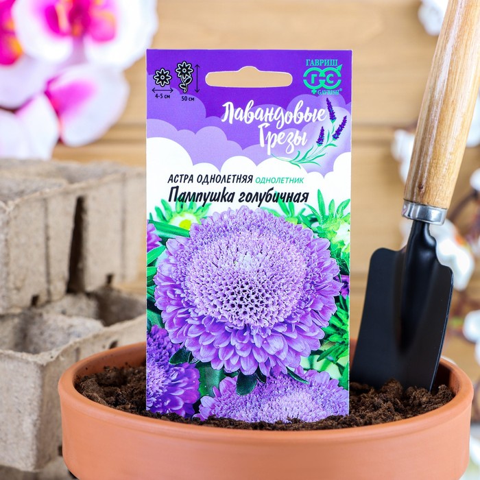 Семена цветов Астра Пампушка голубичная, помпонная, О, 0,3 г
Семена цветов Астра Пампушка голубичная, помпонная, О, 0,3 г