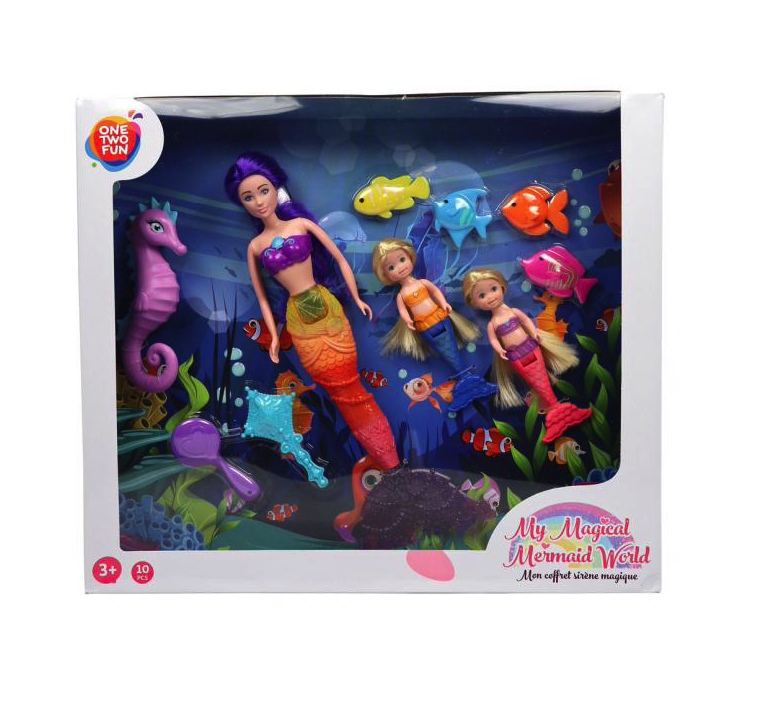 Куклы Мир русалок One Two Fun
Куклы Мир русалок One Two Fun