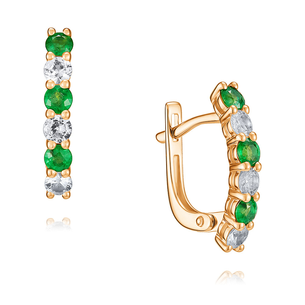 Серьги из красного золота с изумрудом/сапфиром ADAMAS 24040447/01-А50-550, 24040447/01-А50-550
Серьги из красного золота с изумрудом/сапфиром ADAMAS 24040447/01-А50-550, 24040447/01-А50-550