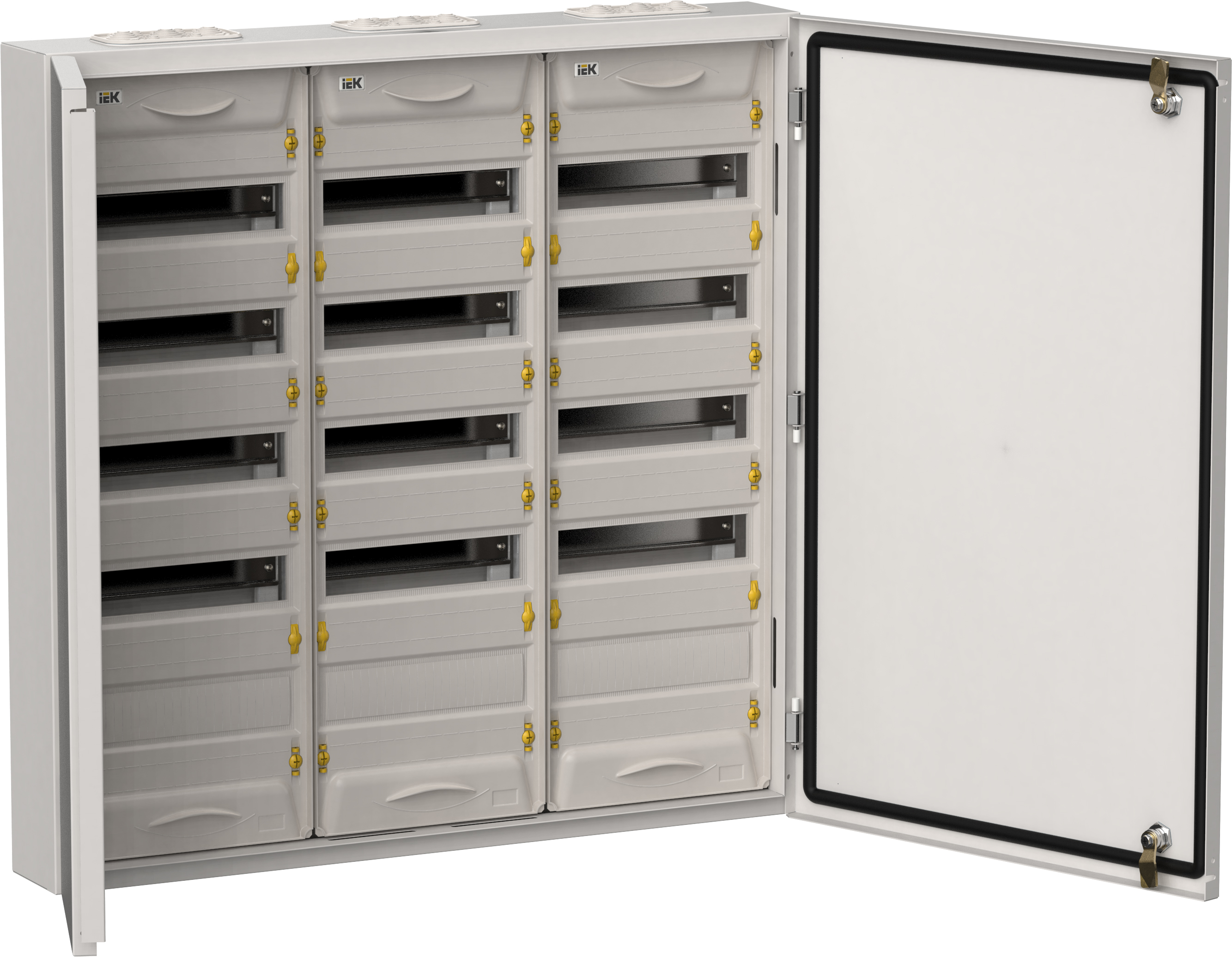Корпус металлический TITAN 5 ЩРн-180 (3х60) 835х830х140 IP54 серый IEK (TI5-50-N-3X060-54), Щит распределительный модульный
Корпус металлический TITAN 5 ЩРн-180 (3х60) 835х830х140 IP54 серый IEK (TI5-50-N-3X060-54), Щит распределительный модульный