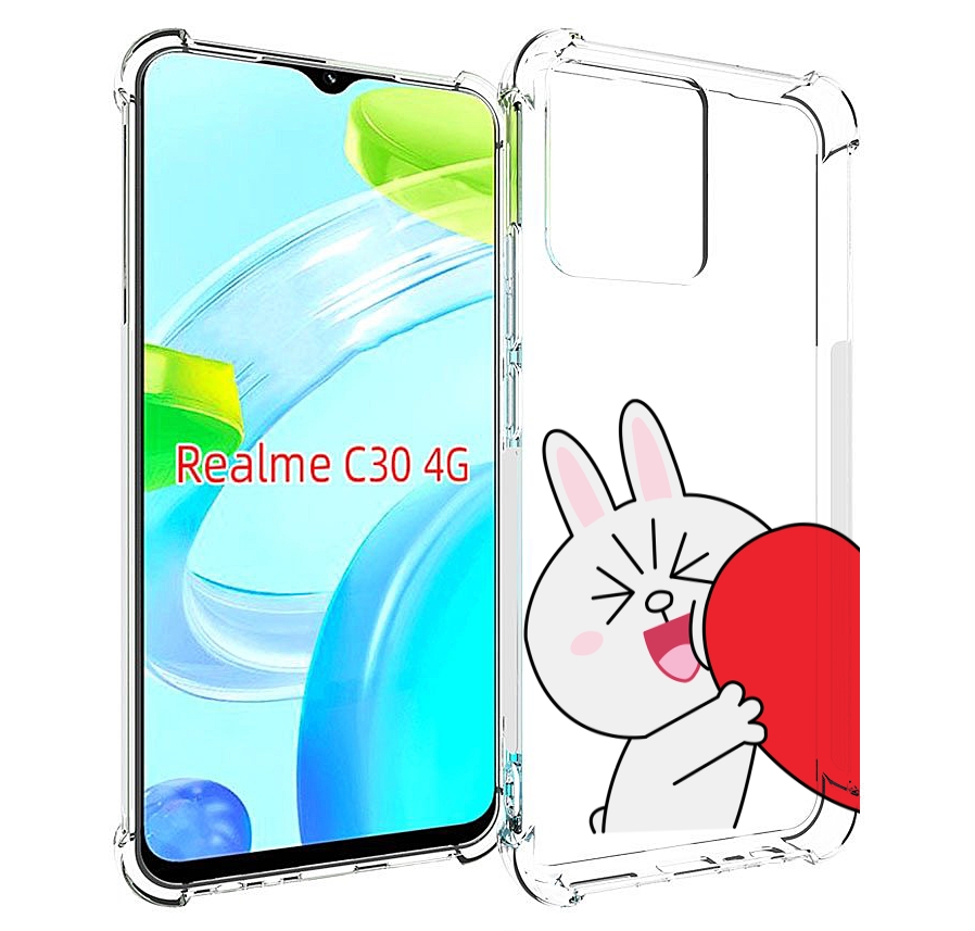Чехол MyPads зайчик-с-полуседрцем для Realme C30 4G / Narzo 50i Prime, Прозрачный, Tocco
Чехол MyPads зайчик-с-полуседрцем для Realme C30 4G / Narzo 50i Prime, Прозрачный, Tocco