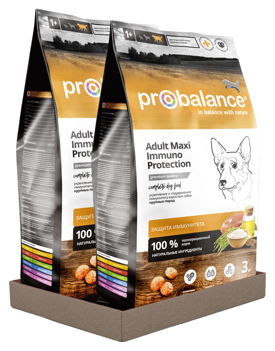 PROBALANCE PROBALANCE DOG ADULT MAXI IMMUNO для взрослых собак крупных пород с курицей (3
PROBALANCE PROBALANCE DOG ADULT MAXI IMMUNO для взрослых собак крупных пород с курицей (3