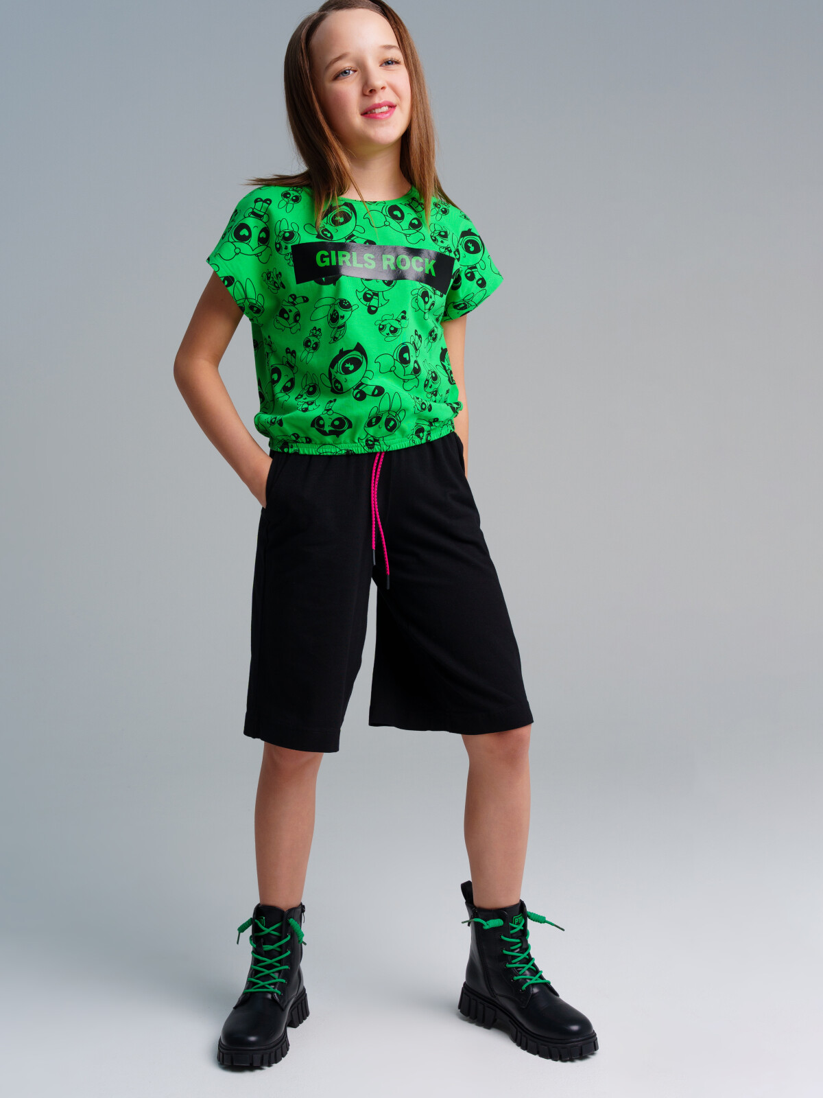 Футболка детская PlayToday 12441907, зеленый; черный, 134, 12441907
Футболка детская PlayToday 12441907, зеленый; черный, 134, 12441907