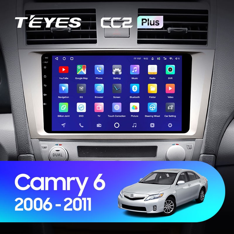 Автомобильная магнитола Teyes CC2 Plus 4/64 Toyota Camry 6 XV 40 50 (2006-2011) F1, CC2 Plus
Автомобильная магнитола Teyes CC2 Plus 4/64 Toyota Camry 6 XV 40 50 (2006-2011) F1, CC2 Plus