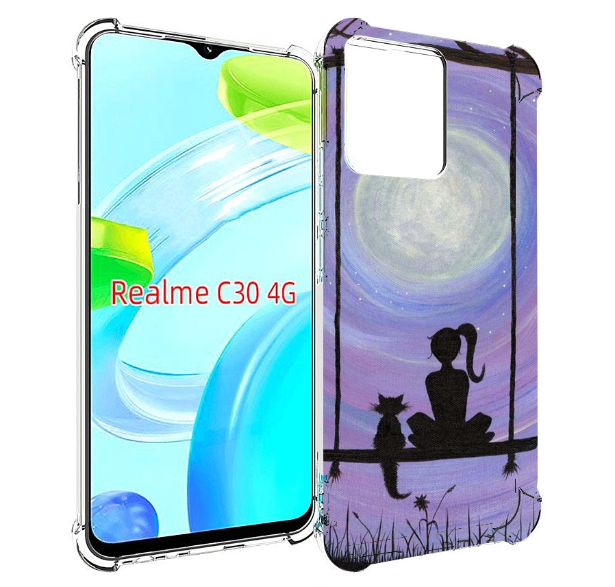 Чехол MyPads девушка с котом на качеле женский для Realme C30 4G / Narzo 50i Prime, Прозрачный, Tocco
Чехол MyPads девушка с котом на качеле женский для Realme C30 4G / Narzo 50i Prime, Прозрачный, Tocco