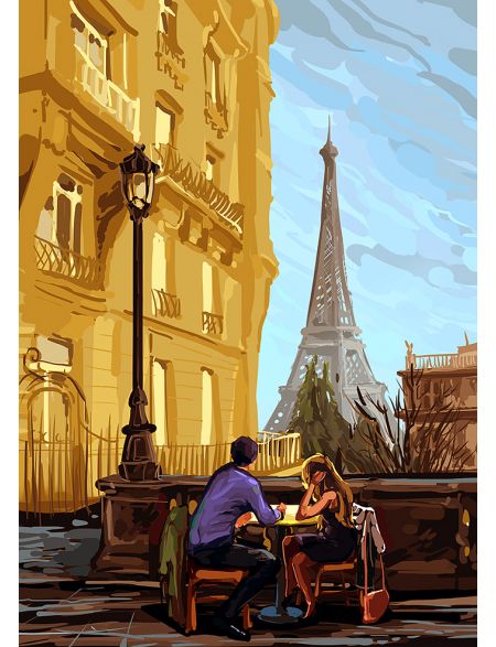 Алмазная мозаика без подрамника Свидание в Париже, 70x50 см, 30 цветов, 49821, РА-143
Алмазная мозаика без подрамника Свидание в Париже, 70x50 см, 30 цветов, 49821, РА-143