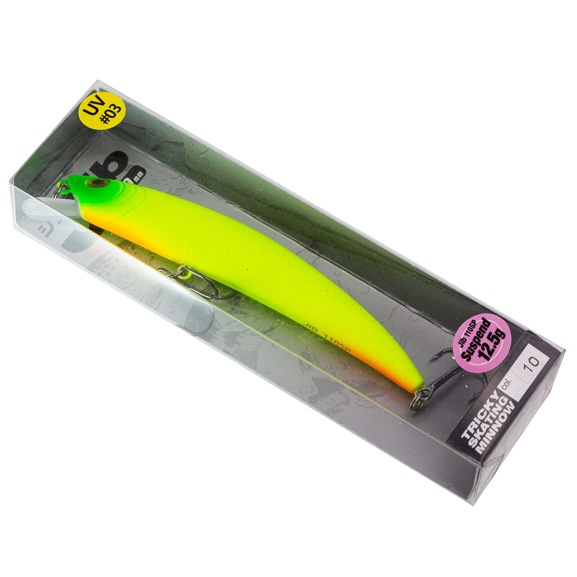 Воблер Grows Culture Jib 110sp цвет uv03 110 мм 12.5 гр суспендер, Разноцветный, Jib 90sp
Воблер Grows Culture Jib 110sp цвет uv03 110 мм 12.5 гр суспендер, Разноцветный, Jib 90sp