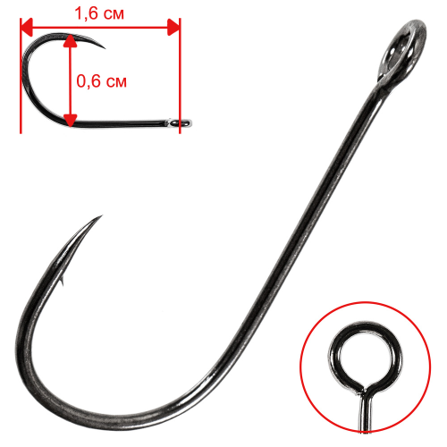 фото Крючки crazy fish micro jig joint №10 (10шт.)