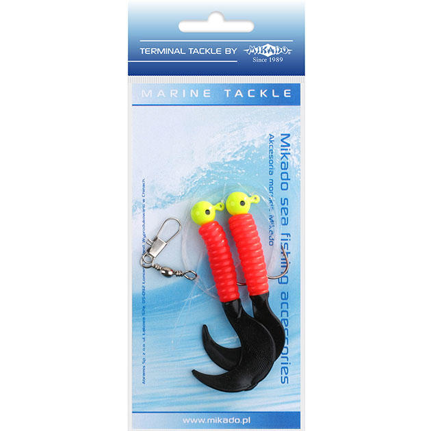 Морская оснастка Mikado PILK TWIST JIGHEAD RIG 7.5 см, 6 г. (2шт.) RED/BLACK, Красный;черный
Морская оснастка Mikado PILK TWIST JIGHEAD RIG 7.5 см, 6 г. (2шт.) RED/BLACK, Красный;черный